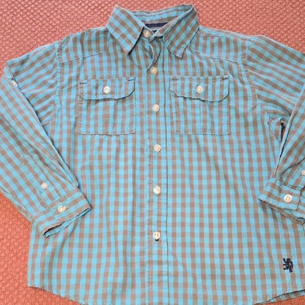 English Laundry Checkered Kids Shirt